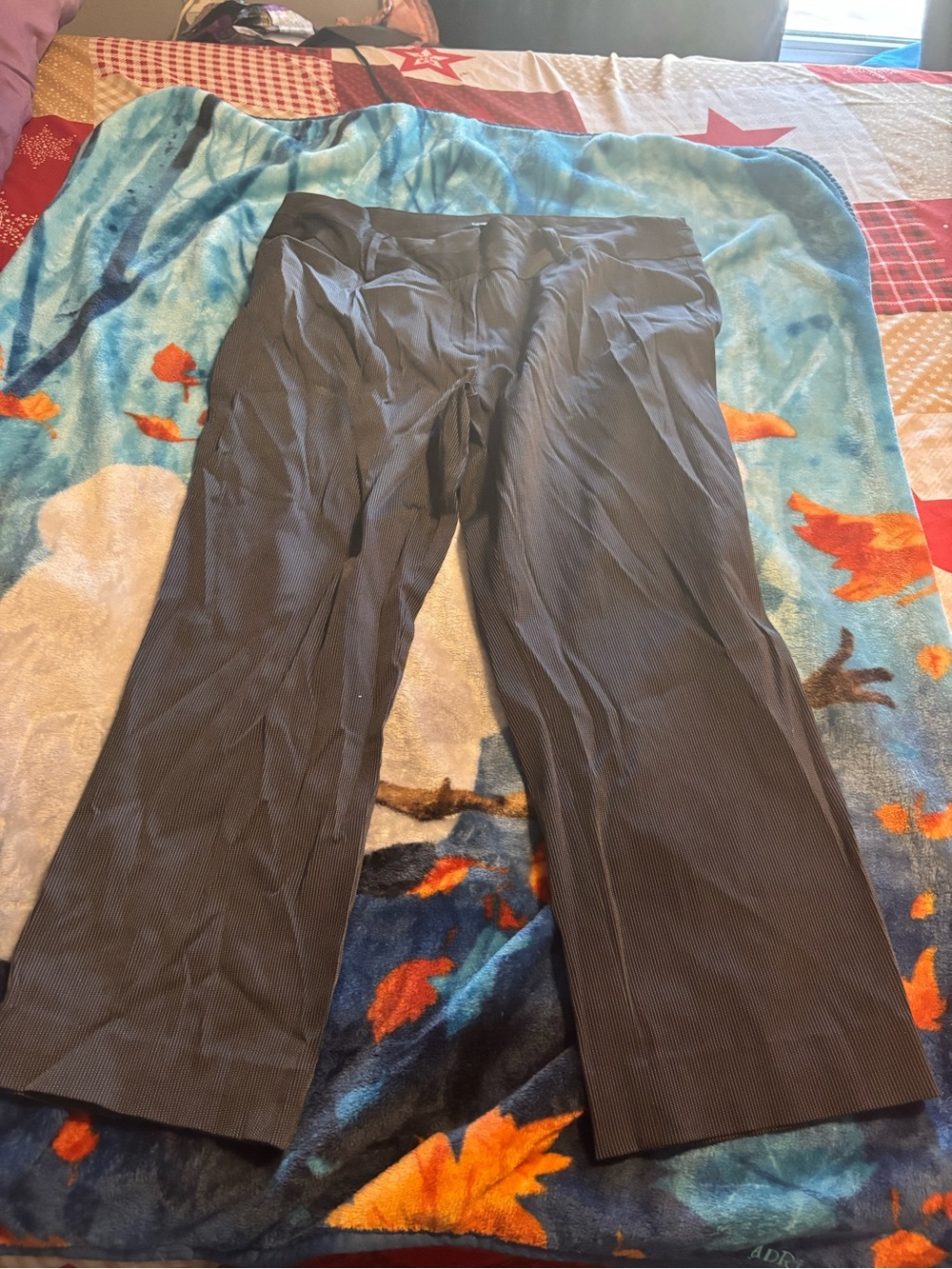 George Brown Pinstripe Dress Pants